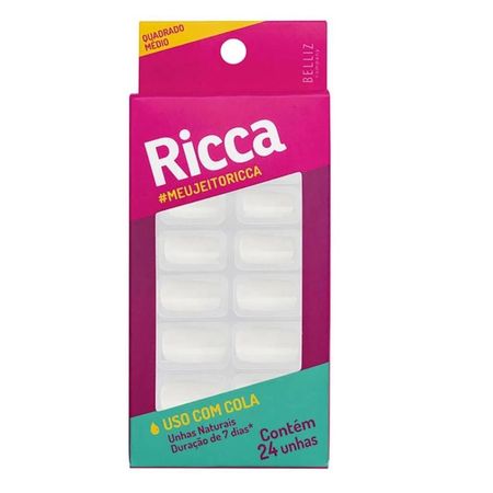 Unhas-Postiças-Naturais-Ricca-Belliz-Quadrado-Médio-1320--1