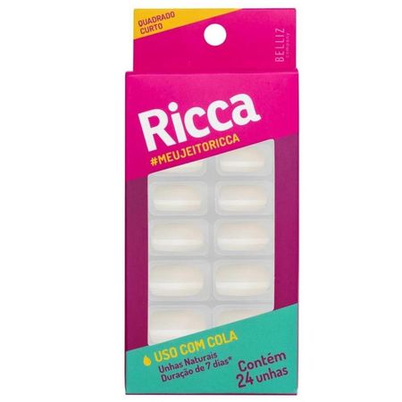 Unhas-Postiças-Naturais-Ricca-Belliz-Quadrado-Curto-1336--1