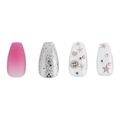 Unhas Postiças Kiss New York Gel Fantasy Jelly Bailarina Médio C/28un Fj14b