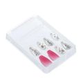 Unhas Postiças Kiss New York Gel Fantasy Jelly Bailarina Médio C/28un Fj14b