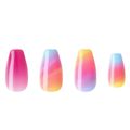 Unhas Postiças Kiss Ny Voguish Fantasy The Motto Bailarina Médio C/28un Se02