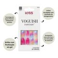 Unhas Postiças Kiss Ny Voguish Fantasy The Motto Bailarina Médio C/28un Se02
