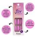 Unhas Postiças Kiss Ny Joy Collection Bailarina 24un Jn01b