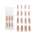 Unhas Postiças Kiss Ny Trend Collection Bailarina 24un Tn03b
