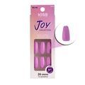 Unhas Postiças Kiss Ny Joy Collection Bailarina 24un Jn01b