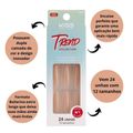 Unhas Postiças Kiss Ny Trend Collection Bailarina 24un Tn03b