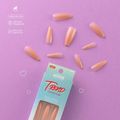 Unhas Postiças Kiss Ny Trend Collection Bailarina 24un Tn03b