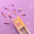 Unhas Postiças Kiss Ny Gel Extend Bailarina Com 24un Gn02b