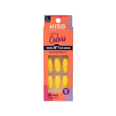 Unhas-Postiças-Colors-Kiss-New-York-Amarelo-Canário-Bailarina-Longo--1