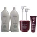 Kit Senscience Silk Moisture Shampoo e Condicionador 1L + Inner intensif 500ml + Inner Restore 200ml + Válvulas Pump
