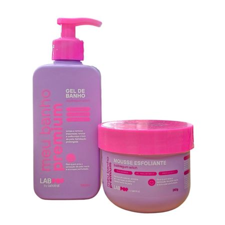 Kit-Labotrat-LabPOP-Bubblegum-Witch-Meu-Banho-Premium---Gel-de-Banho-240ml-+-Esfoliante-240g--1