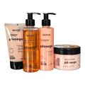 Kit Labotrat Dia a Dia Pêssego - Corpo e Banho 4 Und