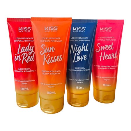 Kit-Kiss-New-York-Fragrâncias---Loção-Corporal-Hidratante-4-Und--1
