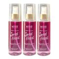 Kiss New York Sweet Heart - Body Splash 200ml - 3 Und