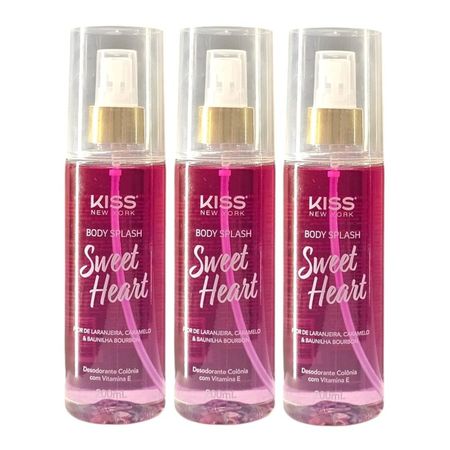 Kiss-New-York-Sweet-Heart---Body-Splash-200ml---3-Und--1