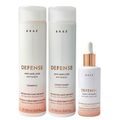 Braé Defense Anti Hair Loss Kit Shampoo 250ml + Condicionador 250ml + Tônico 60ml