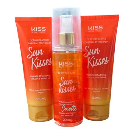 Kit-Kiss-New-York-Sun-Kisses---2-Unidades-Hidratante-Corporal-180ml-+-Body-Splash-200ml--1