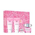 Kit Versace Bright Crystal Feminino - Eau de Toilette 90ml + Body Lotion 100ml + Shower Gel 100ml + Miniatura 5ml Kit