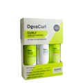 Kit Deva Curl No-Poo Original Cabelos Cacheados - Shampoo 120ml + Condicionador 120ml + Leave-In 120ml