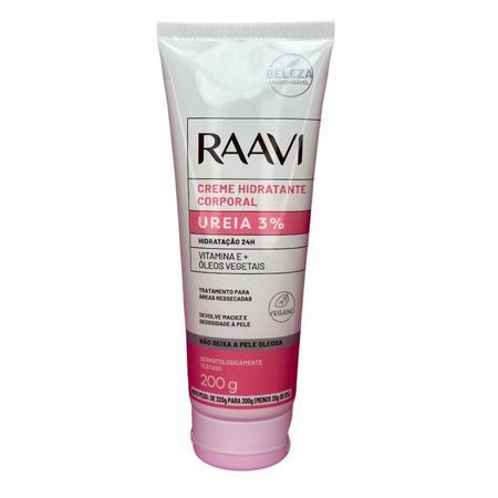 Raavi-Creme-Hidratante-Ureia-3%-Hidrataçao-24h-200g--1