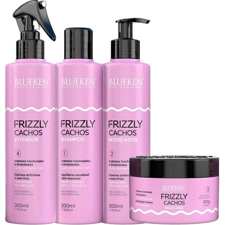 Blueken-Frizzly-Cachos---Kit-Definição-Antifrizz-Completo-(4-Produtos)--1