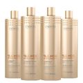 Kit Cadiveu Professional Blond Reconstrutor - Shampoo 1000 ml + Condicionador 1000 ml + Máscara Fiber Filler 1000 ml + Máscara pH Balancing 1000 ml