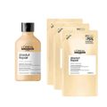 Kit L'oréal Professionnel Shampoo Gold Quinoa 300ml + 3 Refis 240ml