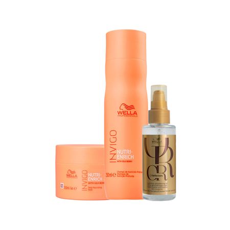 Kit-Wella-Professionals-Nutri-Enrich-Shampoo-+-Máscara-+-Óleo-Oil-Reflections--1
