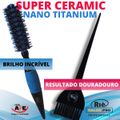 RIÈ Salon Pro Kit 01 Escova Super Ceramic Nano Titanium 40 mm +1 Pincel