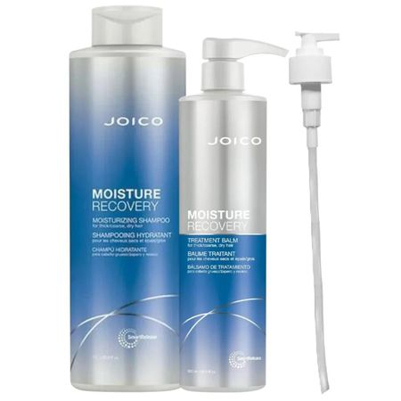 Kit-Joico-Moisture-Recovery---Shampoo-1L-+-Treatment-Balm-500ml-+-Válvula-Pump--1