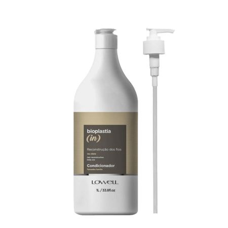 Lowell-Bioplastia-(in)---Condicionador-1-Litro-+-Válvula-Pump--1