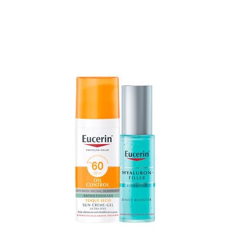 Kit-Eucerin-Oil-Control---Protetor-Solar-Facial-FPS-60-50-ml-+-Gel-Facial-Hidratante-200-ml--1