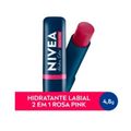 Hidratante Labial Nive Hidra Color Rosa Pink - 4,8g