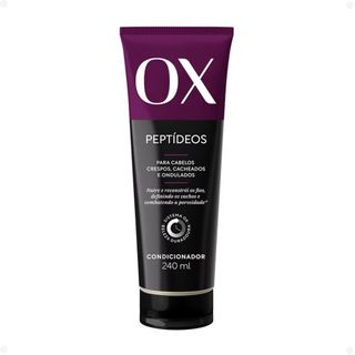 Condicionador OX Peptídeos Cabelos Crespos, Cacheados e Ondulados 240ml