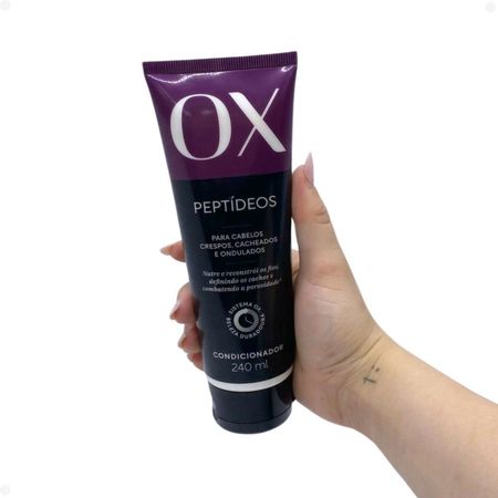 Condicionador-OX-Peptídeos-Cabelos-Crespos,-Cacheados-e-Ondulados-240ml--3