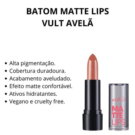 Batom-Matte-Lips-Vult-Avelã-3,8g--2
