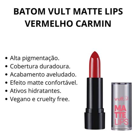 Batom-Vult-Matte-Lips-Vermelho-Carmin-3,8g--2