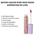Batom Liquido Ruby Rose Mood Admiration 09 3,2ml