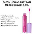 Batom Liquido Ruby Rose Mood Charm 05 3,2ml