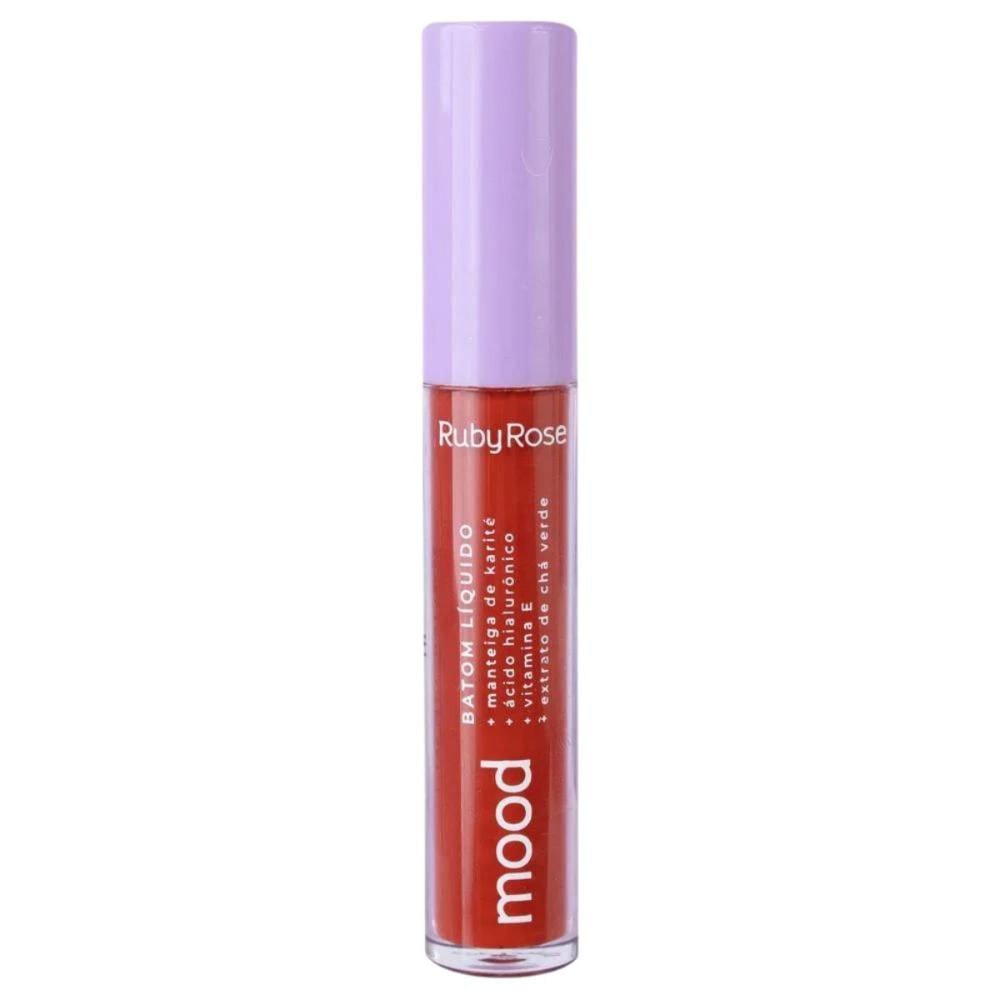 Batom Liquido Ruby Rose Mood Relief 16 3,2ml