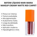Batom Líquido Mari Maria Makeup Creamy Matte Red Carpet 3,8ml