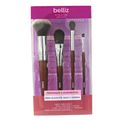 Kit Com 04 Pincéis Para Rosto Belliz Wood