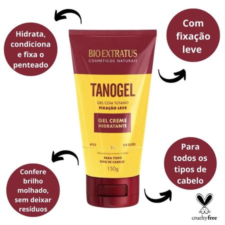 Gel-Creme-Hidratante-Bio-Extratus-Tanogel-Fixação-Leve-150g--2
