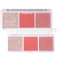 Trio de Blush e Iluminador Ruby Rose 20,8g