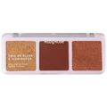 Trio de Blush e Iluminador Ruby Rose 20,8g