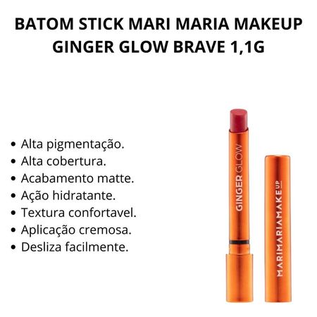 Batom-Stick-Mari-Maria-Makeup-Ginger-Glow-Brave-1,1g--3
