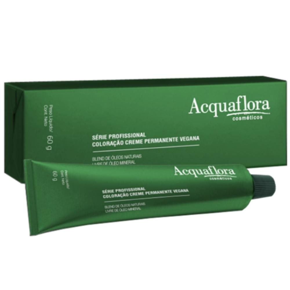 Coloração Creme Acquaflora Vegana 77.66 Louro Natural Vermelho Intenso Especial 60g
