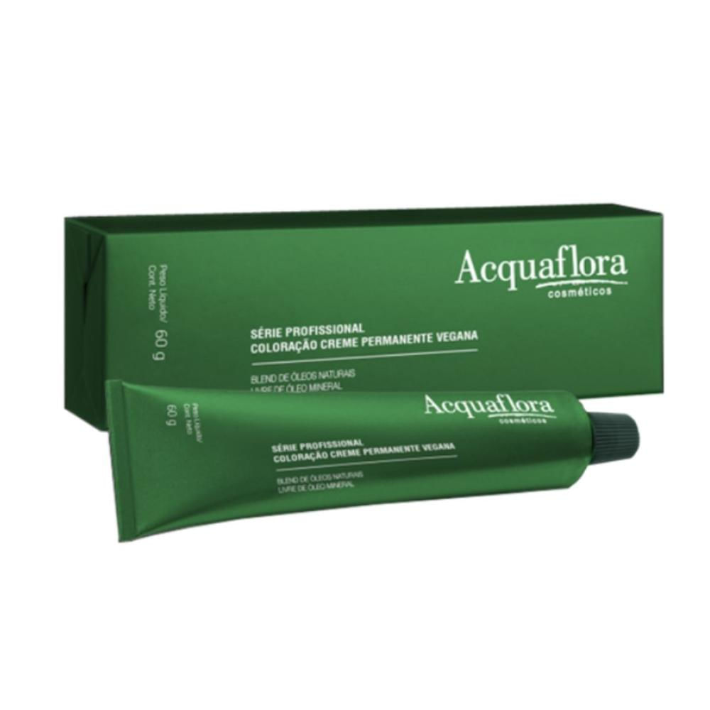 Coloração Creme Acquaflora Vegana 66.66 Louro Escuro Vermelho Intenso Especial 60g