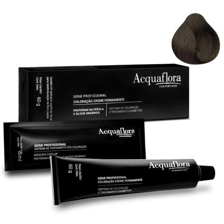 Coloração-Creme-Permanente-Acquaflora-5.73-Castanho-Claro-Marrom-Dourado-60g--2