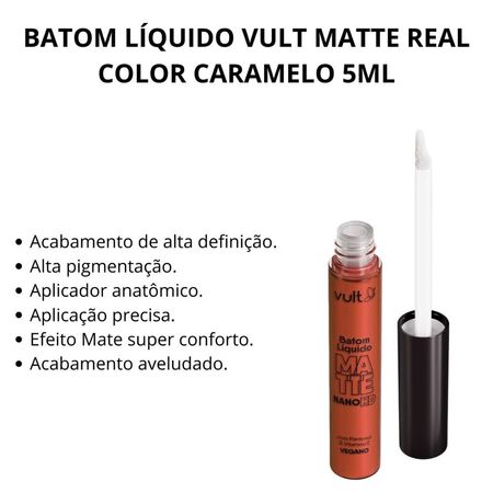 Batom-Líquido-Vult-Matte-Real-Color-Caramelo-5ml--3